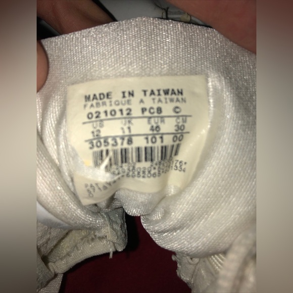 2003 NIKE AIR JORDAN JUMPMAN SQUADRON 23 WHITE RED CHICAGO 305378-101 Men’s 12 - Picture 7 of 11